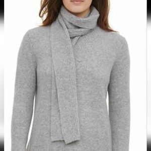 Calvin Klein Heather Grey Scarf wrapped sweater in Size X-Small